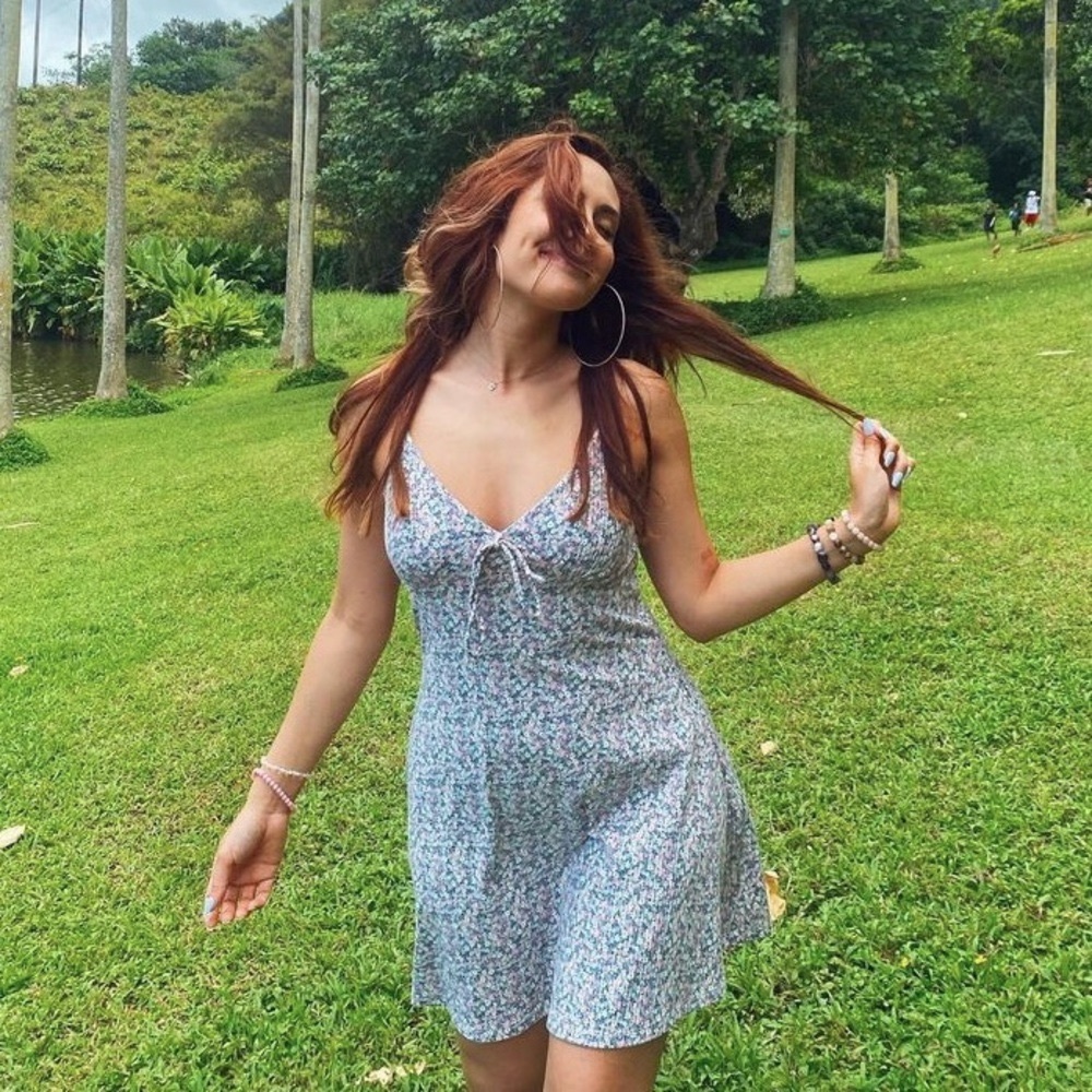 ♡ F21 Floral Dress ♡